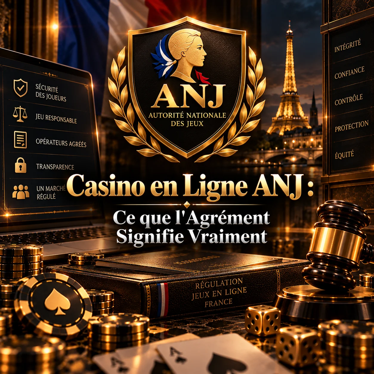 Casino en Ligne ANJ  Ce que l'Agrément Signifie Vraiment