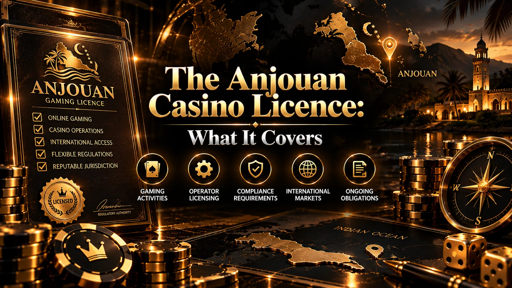 The Anjouan Casino Licence: What It Covers