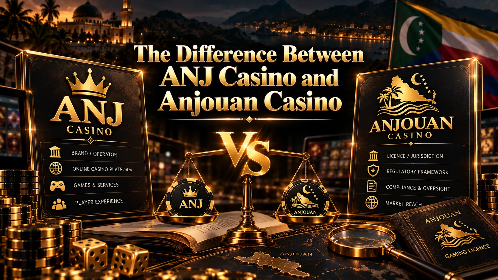 The Difference Between ANJ Casino and Anjouan Casino